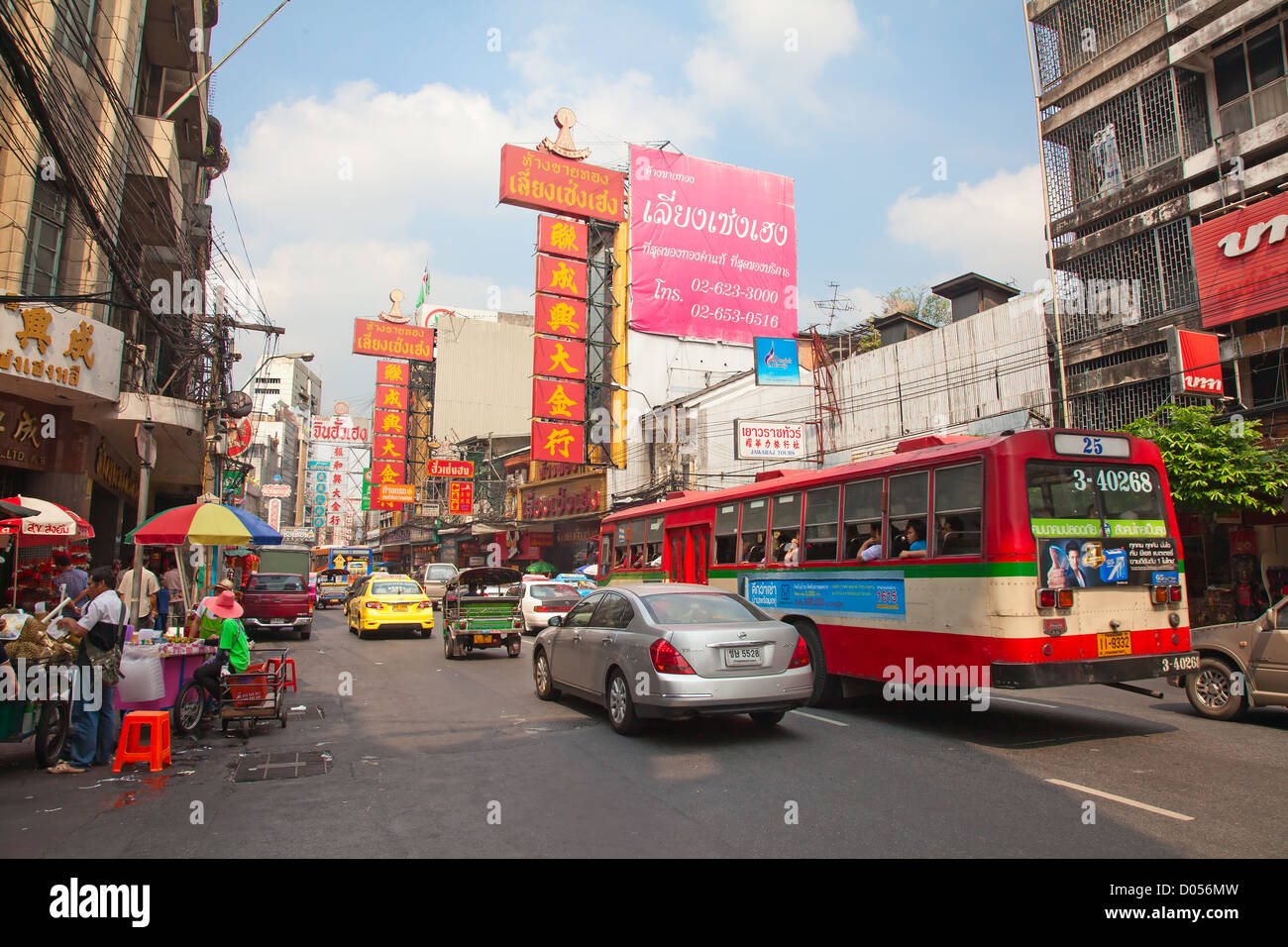 Streets of Bangkok Stock Photo Alamy