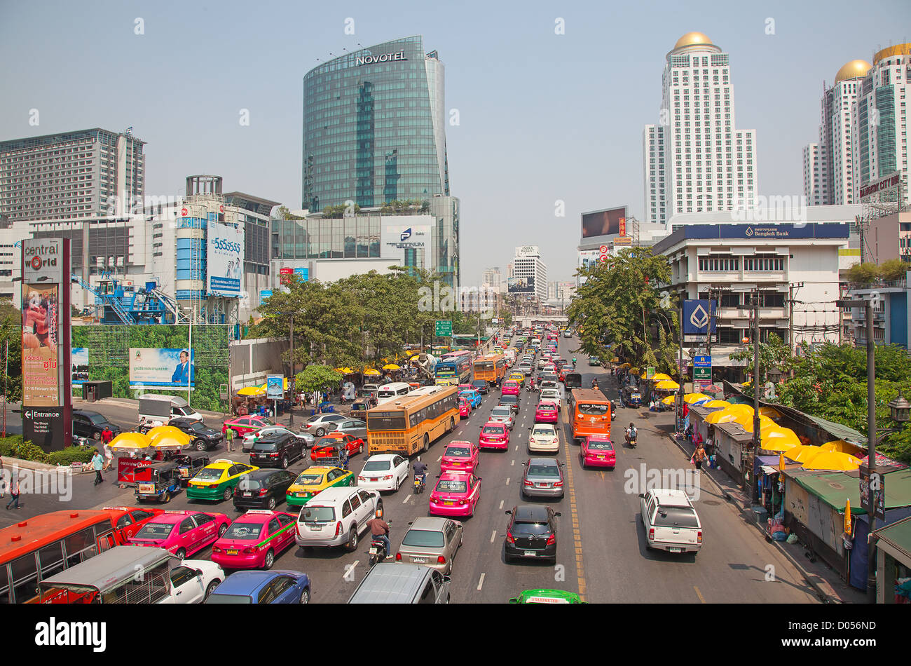 Streets of Bangkok Stock Photo Alamy