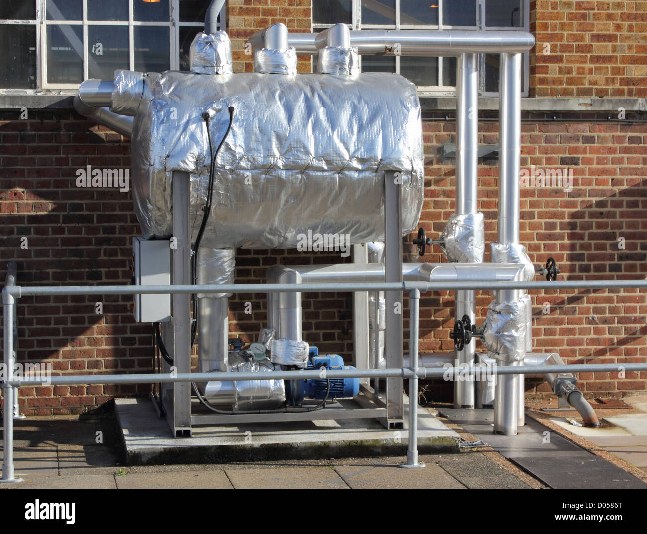 Condensate pumping set Stock Photo
