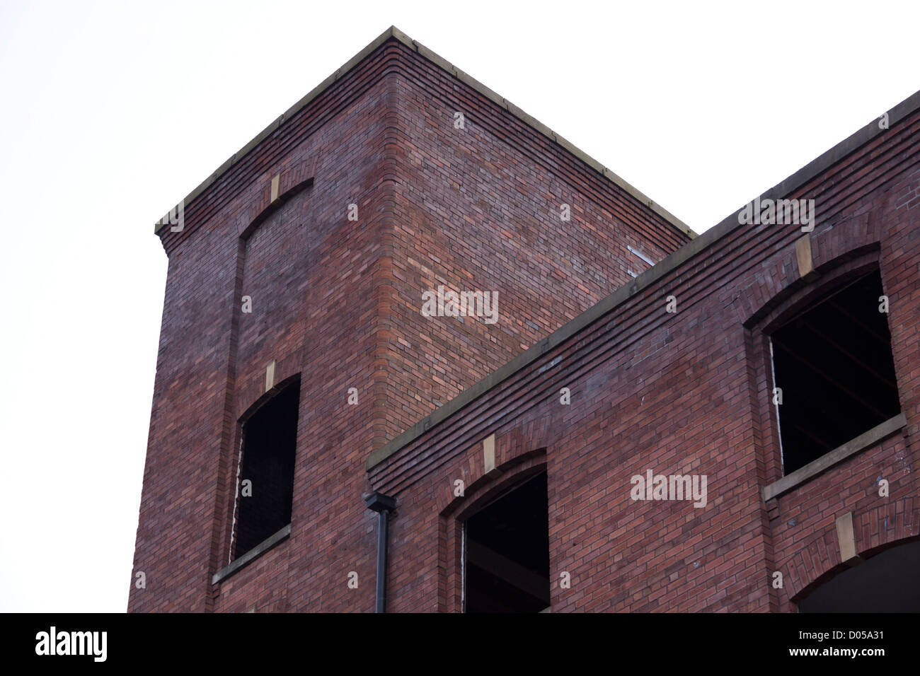 empty warehouse in Bolton Stock Photo