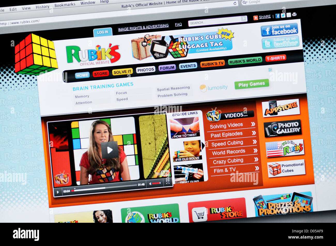 Rubiks cube puzzle hires stock photography and images Alamy