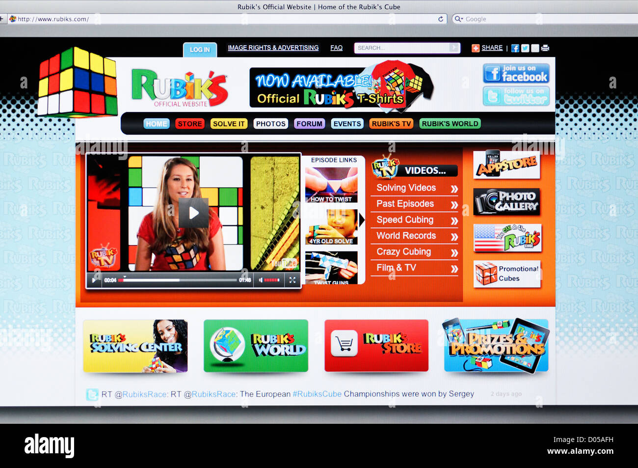 rubik's cube official website