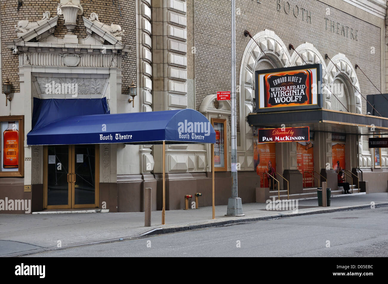 Booth Theatre, Broadway, New York City, USA Stock Photo