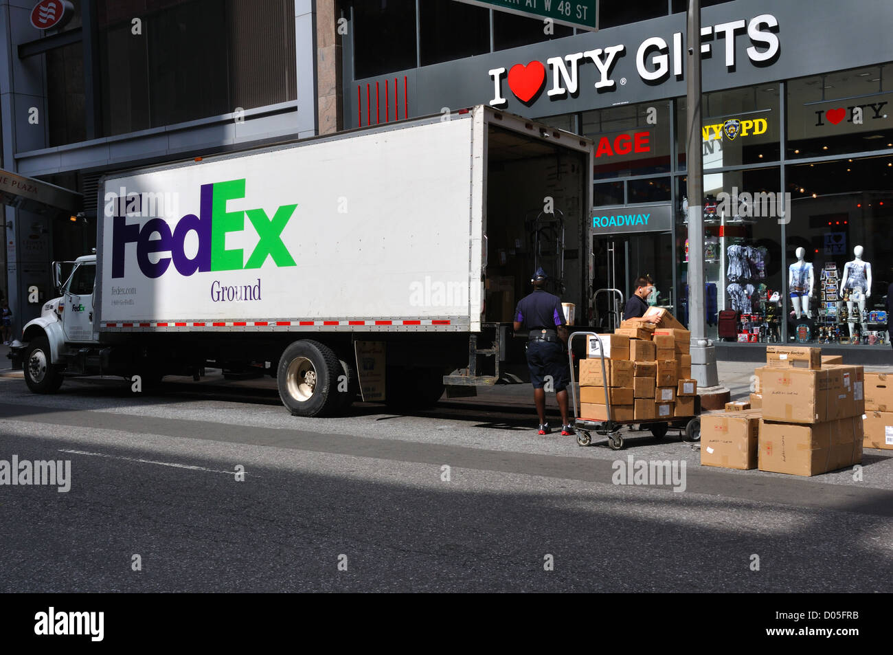 Fedex Ground Unloading