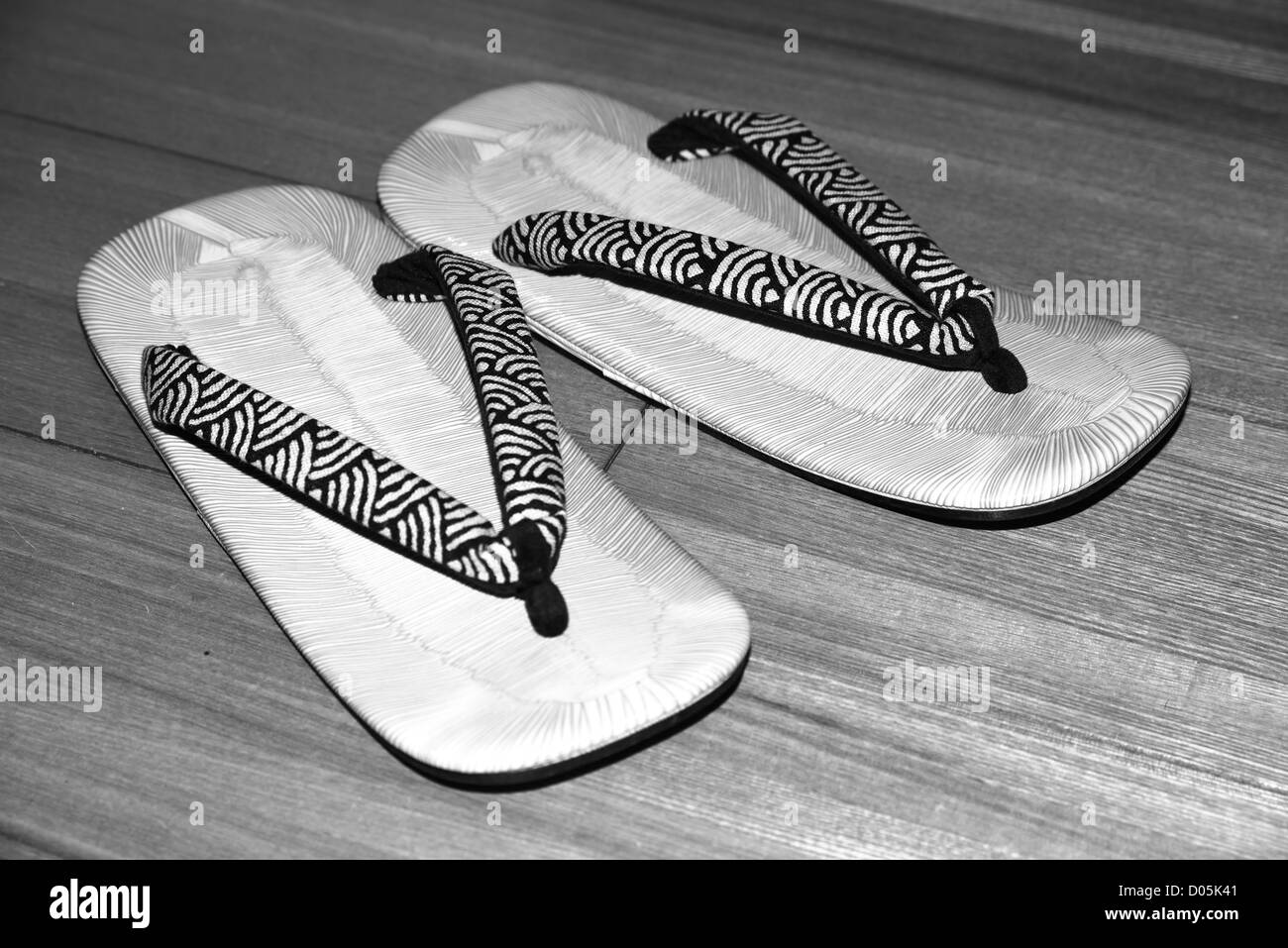 Japanese Seta sandals Stock Photo - Alamy