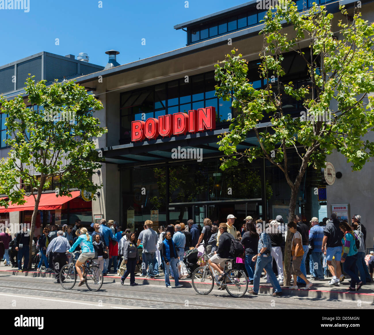 San Francisco Jefferson Street, the Boudin Bakery, Fisherman's Wharf