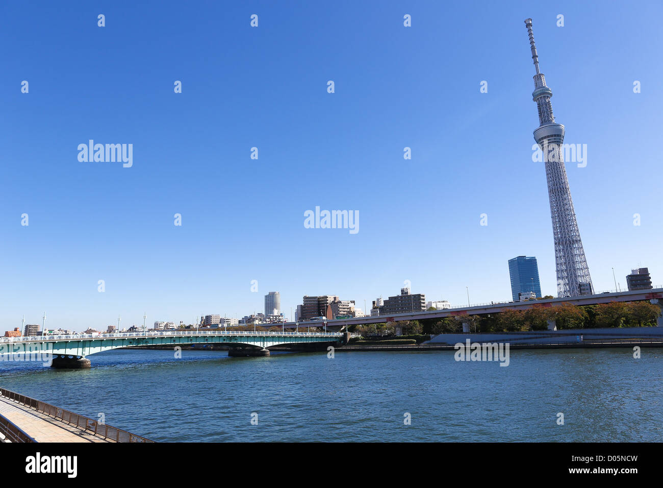 Tokyo Sky Tree, the tallest building in Japan and the 2nd tallest in the world Stock Photo