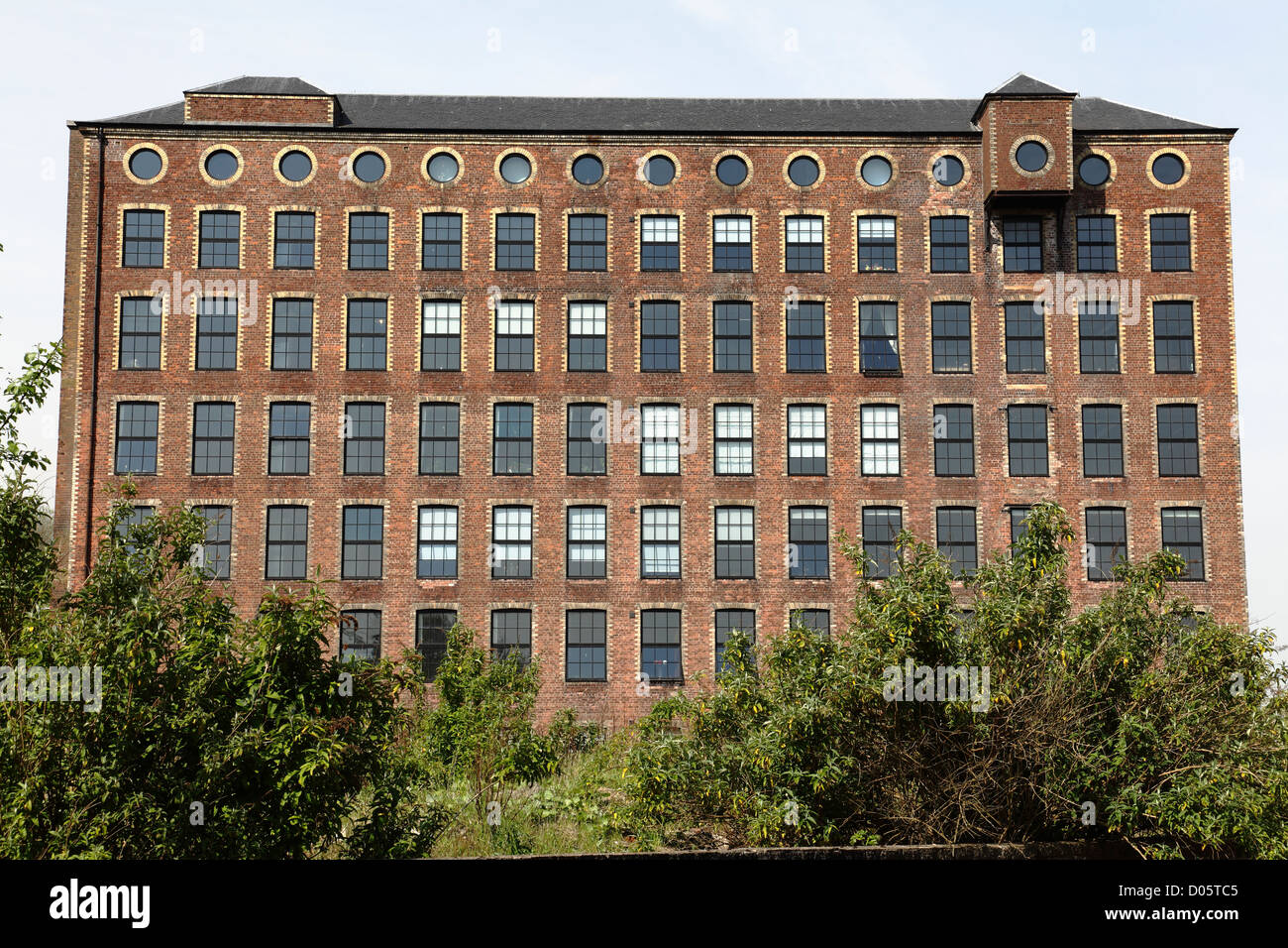 The 19th Century Category A Listed red and white brick former Ropeworks