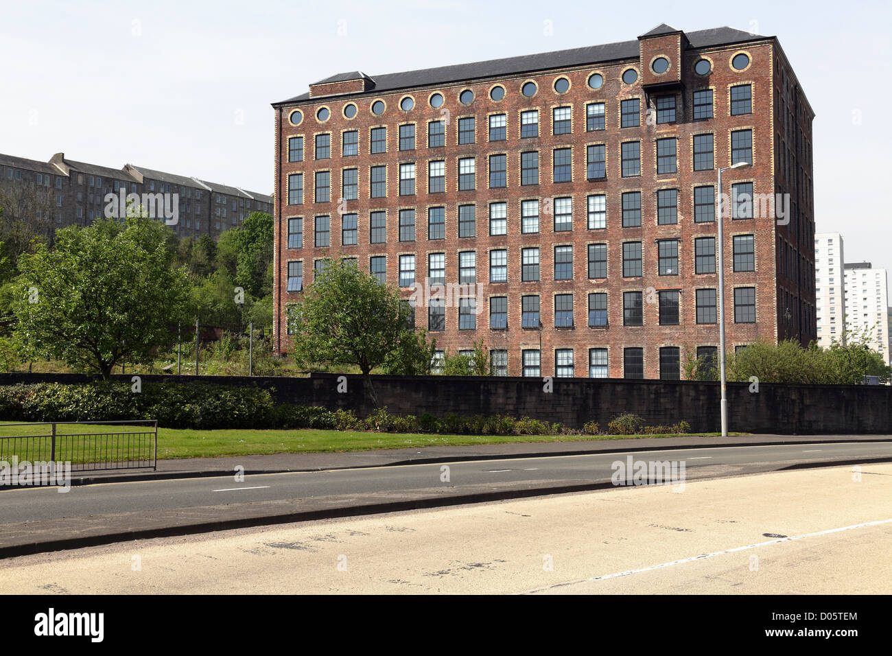 The 19th Century Category A Listed red and white brick former Ropeworks