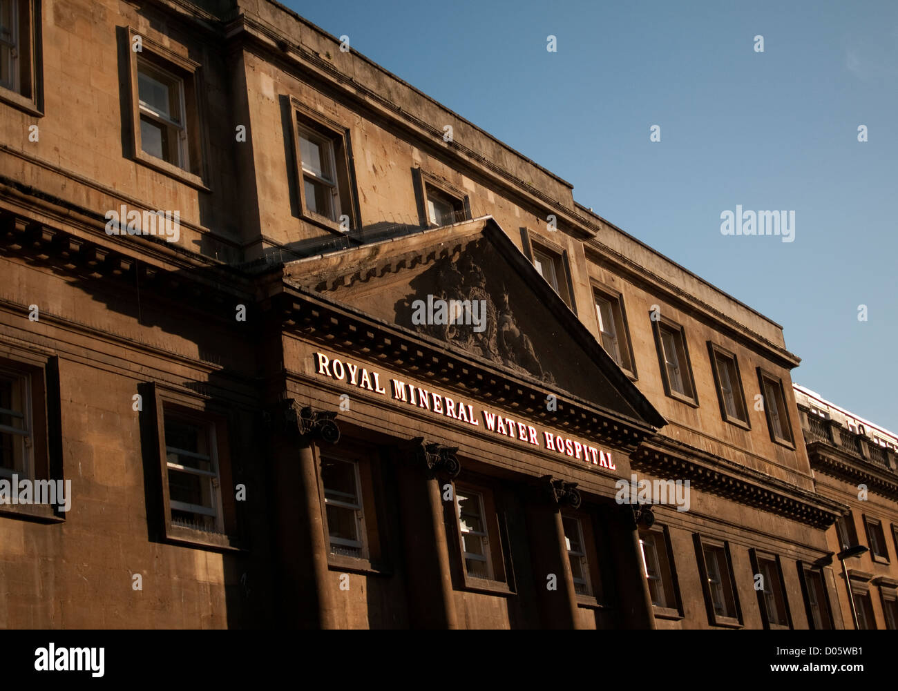 Royal Mineral Water Hospital, Bath, UK Stock Photo Alamy