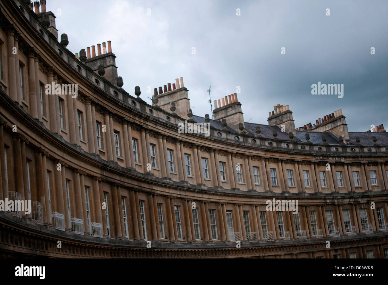 The Circus housing Bath Stock Photo Alamy