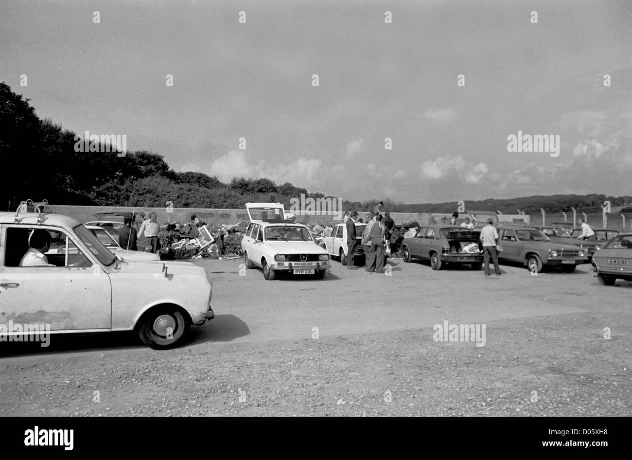 One of three pictures showing the Hastings Council rubbish tip in 1979 ...