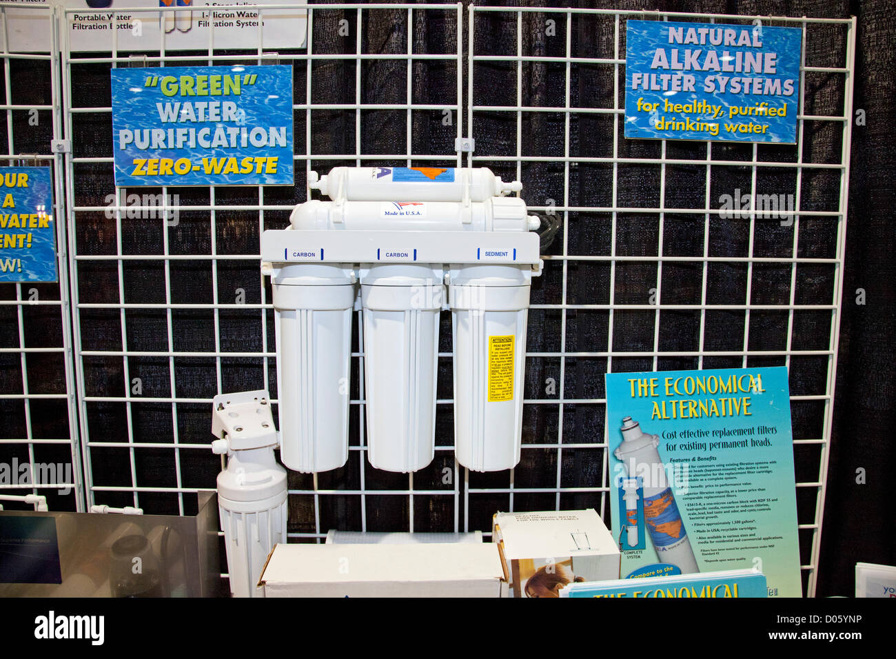 Los Angeles, California, USA. 17th November 2012. Reverse Osmosis water