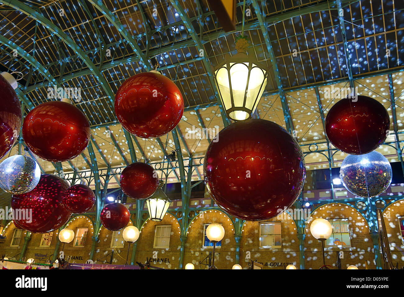 Giant Baubles Christmas Stock Photos Giant Baubles Christmas