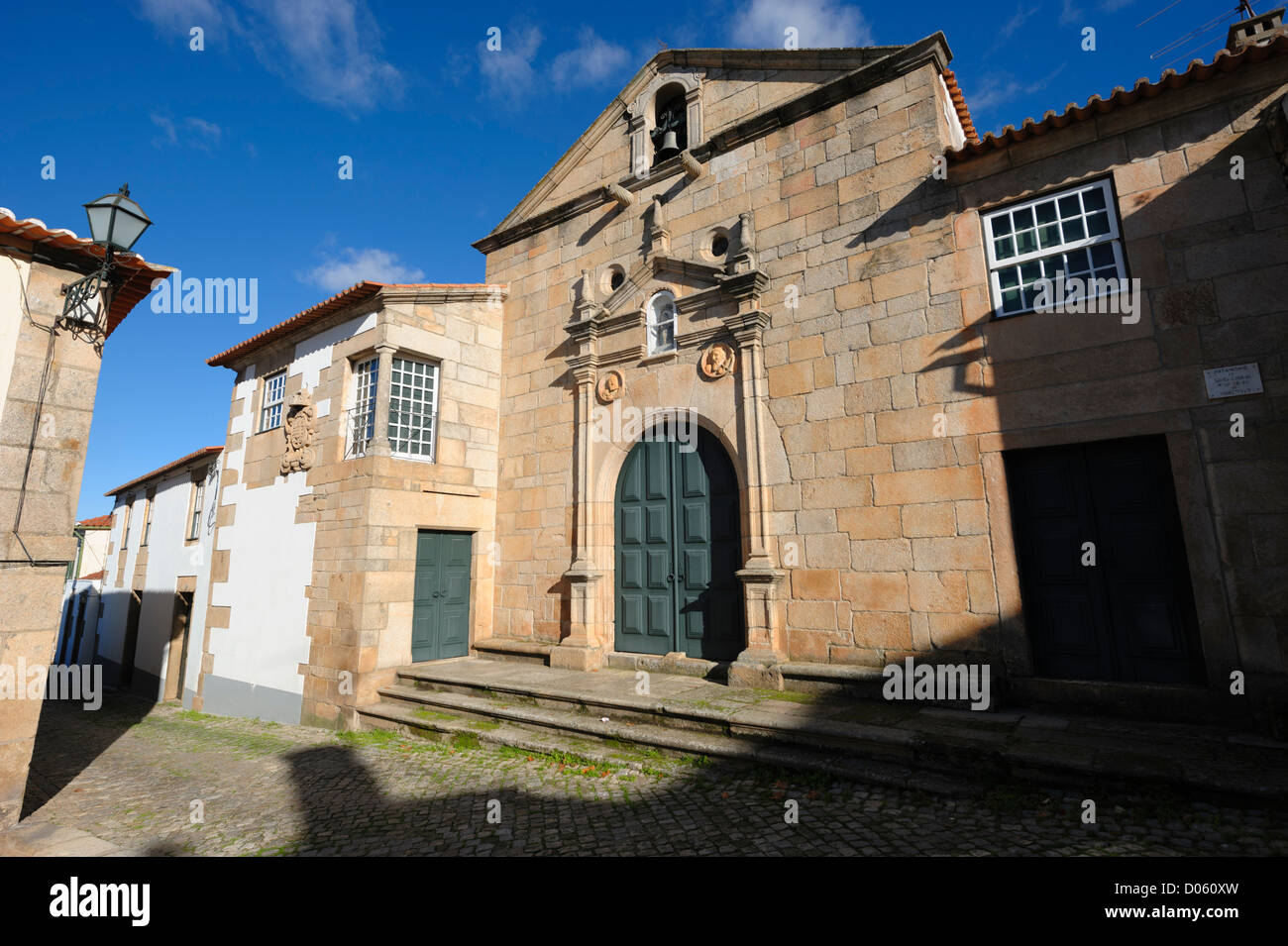 Igreja da misericórdia church in Torre de Moncorvo, Trás-Os-Montes, Portugal, Europe Stock Photo