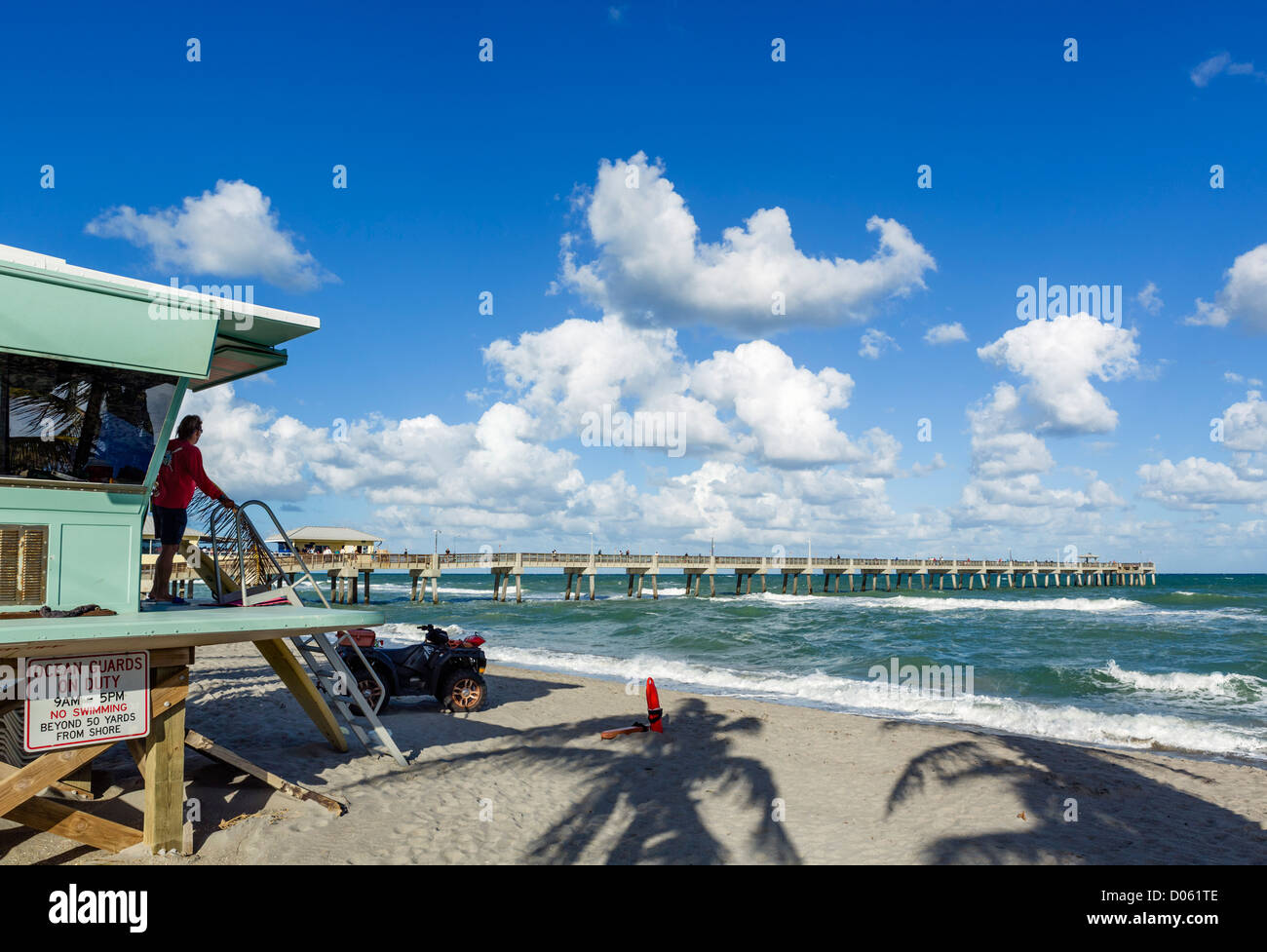 Dania Beach pier, near Fort Lauderdale, Broward County, Gold Coast