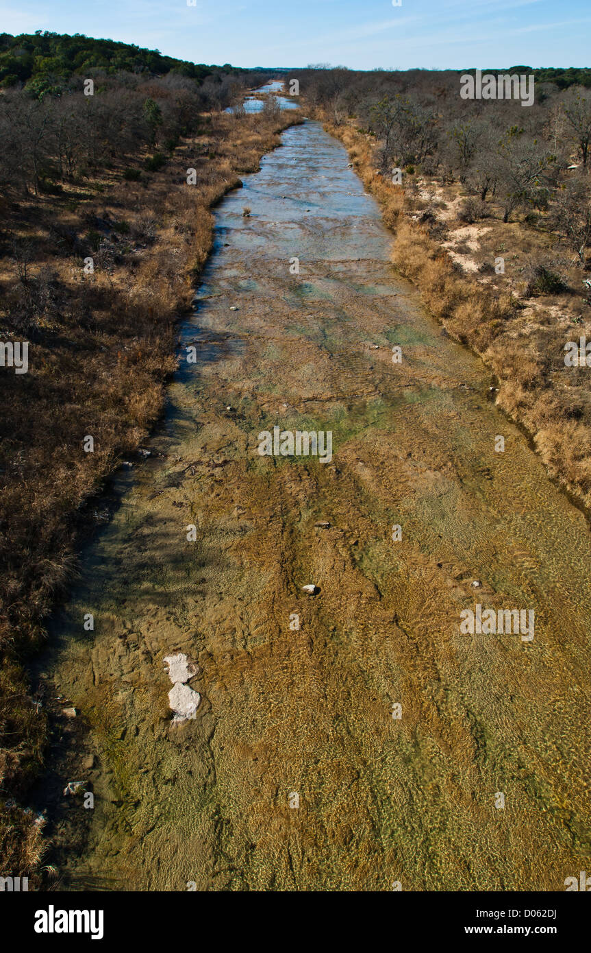 The San Saba River near Brady, Texas Stock Photo Alamy