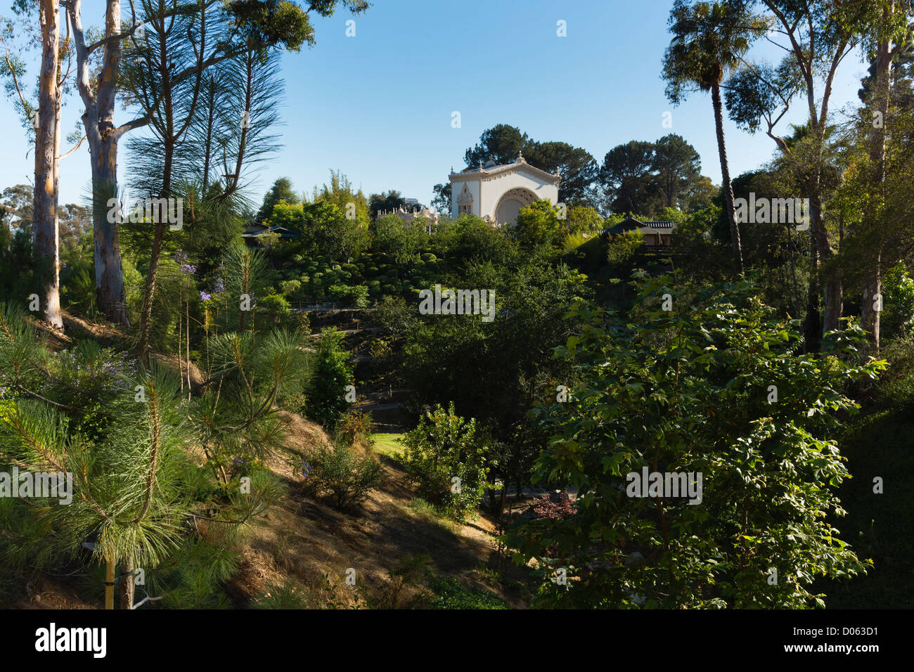 Balboa Park San Diego California Casa Del Rey Moro Garden And