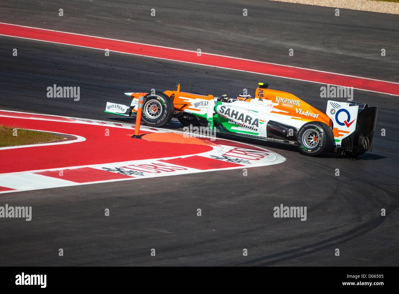 F1 Circuit of the Americas November 18, 2012. Austin, Texas. Formula 1 round 19. Stock Photo