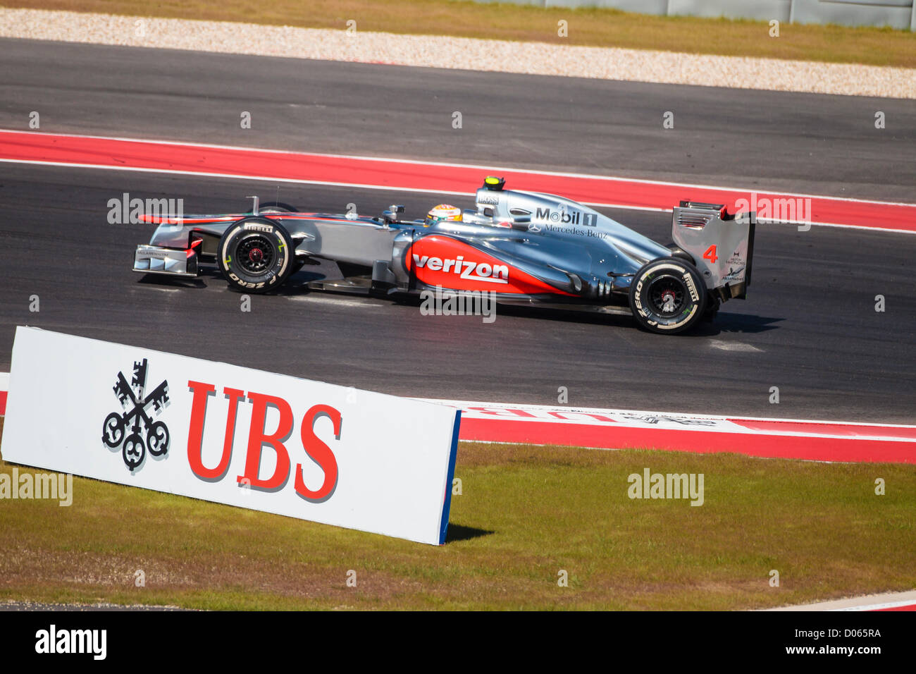F1 Circuit of the Americas November 18, 2012. Austin, Texas. Formula 1 round 19. Stock Photo