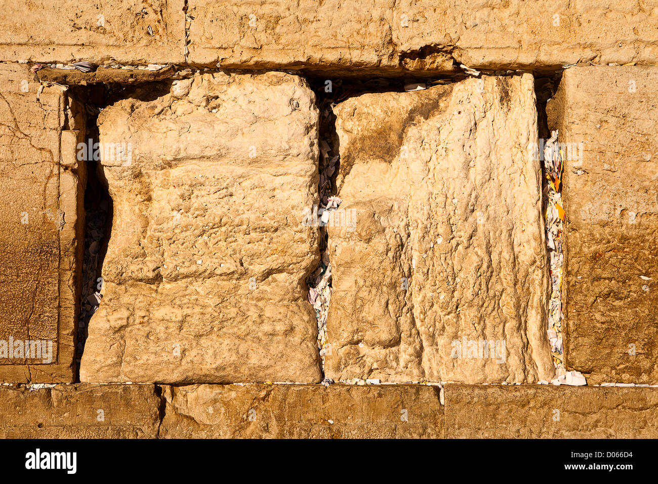 Prayers In The Western Wall Stock Photo