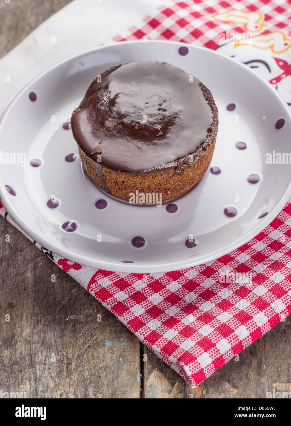 chocolate muffin on table,close up Stock Photo - Alamy