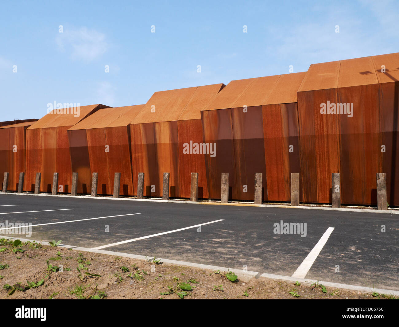 Electricity substation in Manchester UK Stock Photo