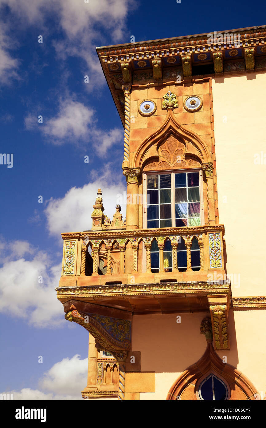 John and Mable Ringling Museum of Art Ca' d'Zan, mansion Stock Photo