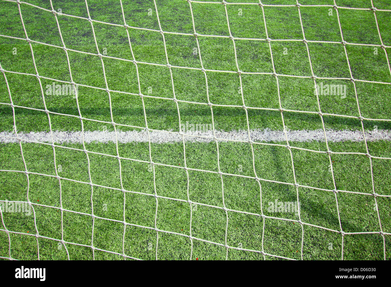 Soccer field net Stock Photo Alamy