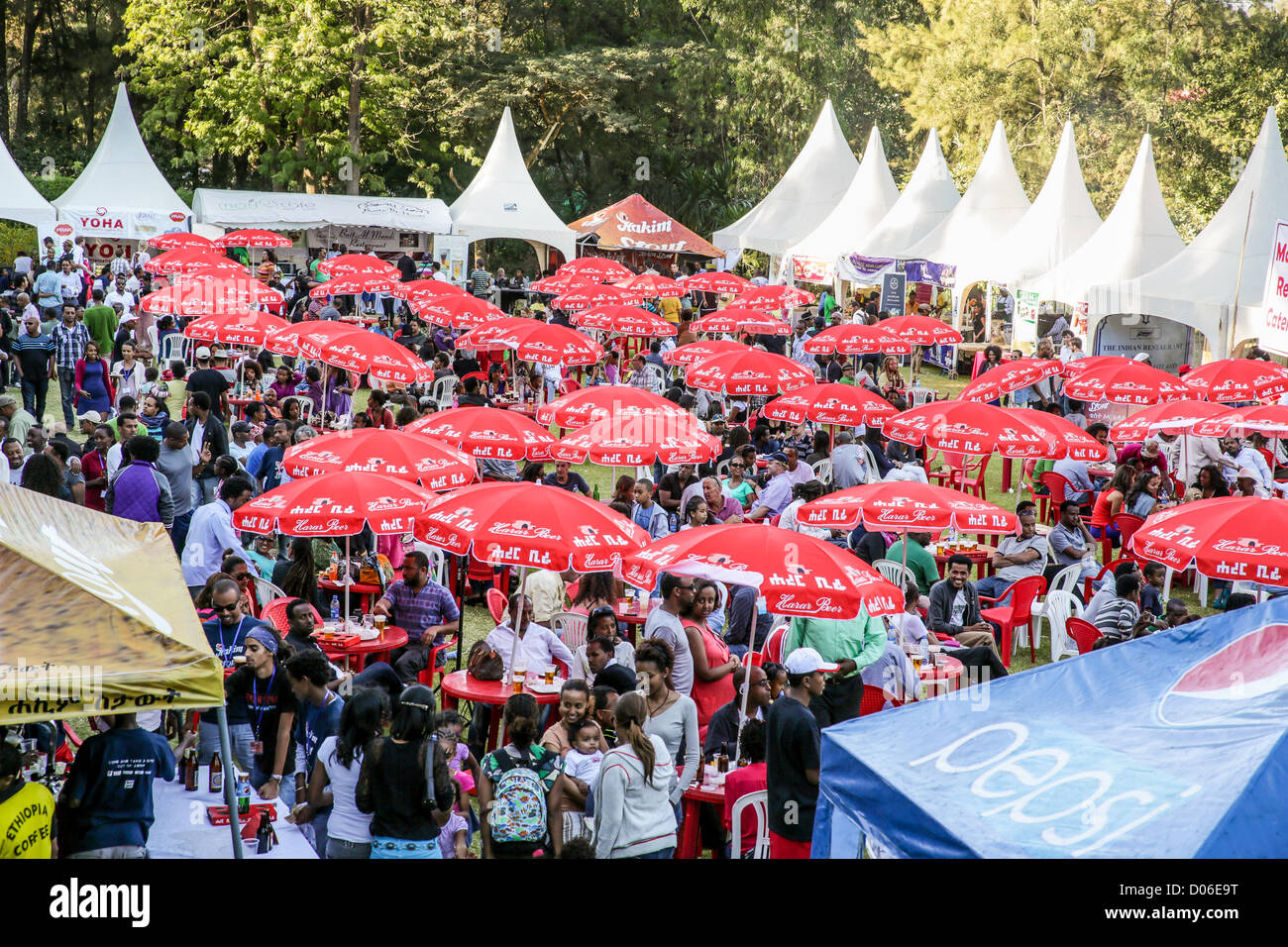 Addis Ababa November 18 Restaurants and caterers prepare local and