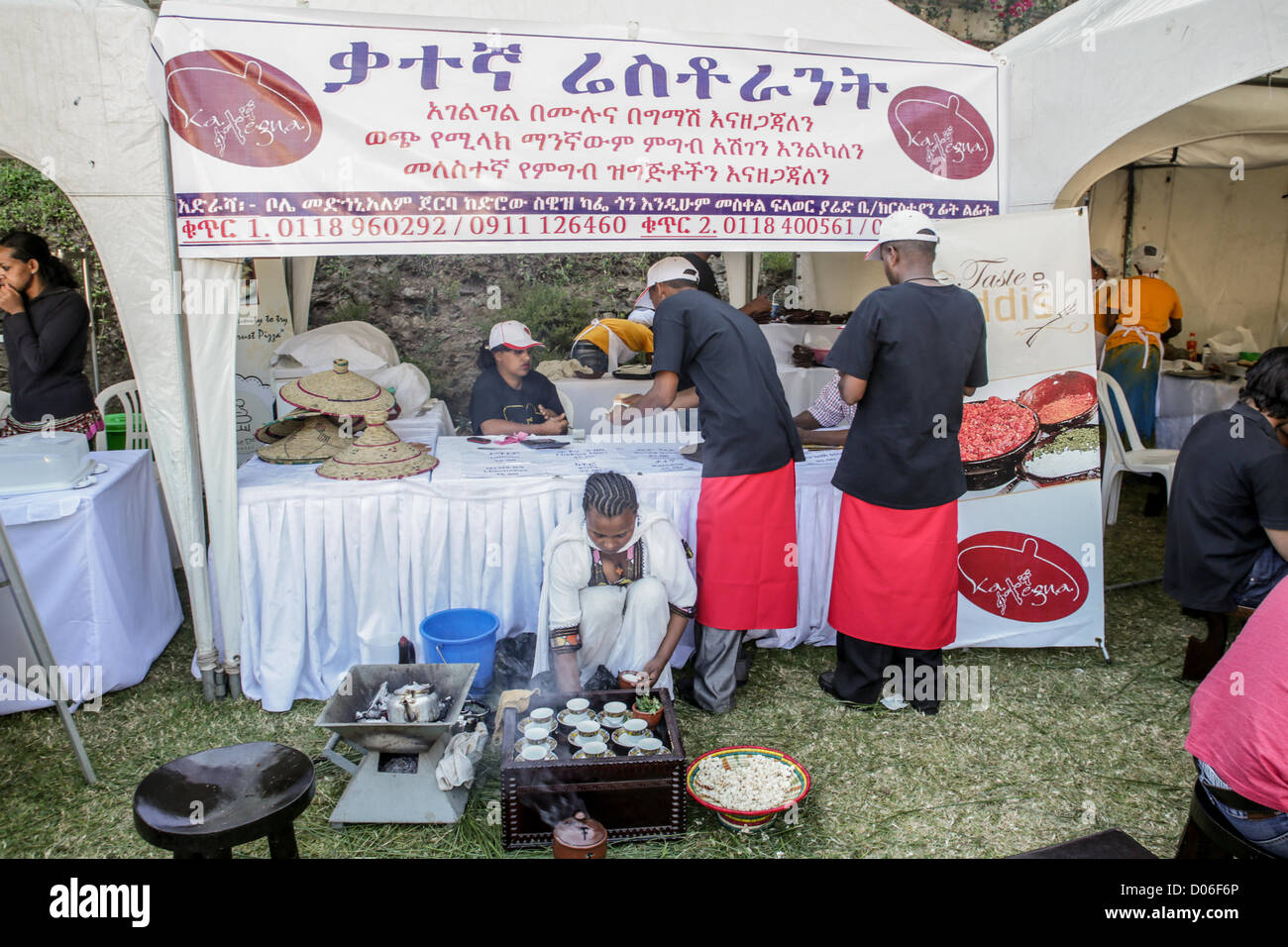 Addis Ababa November 18 Restaurants and caterers prepare local and