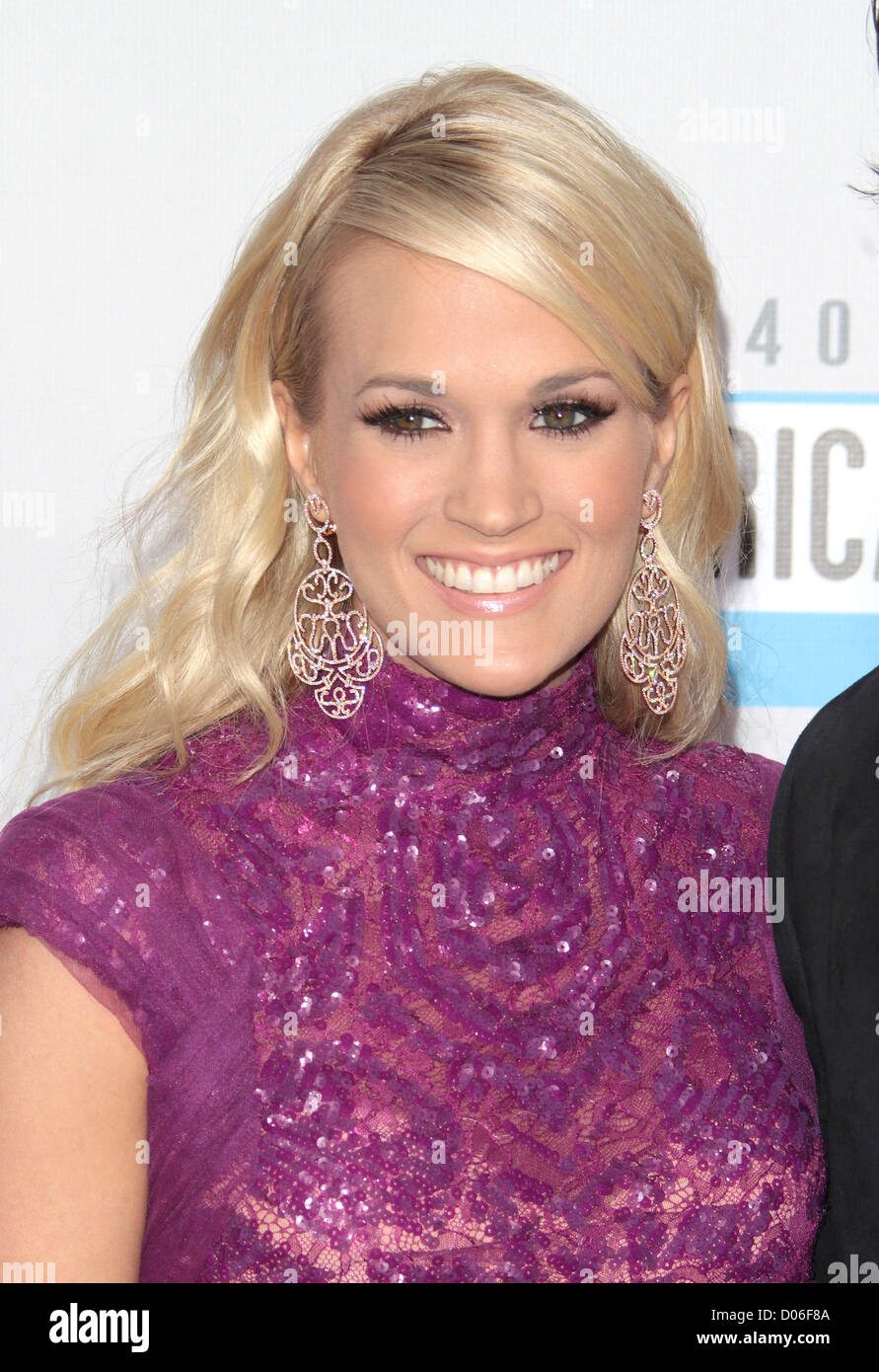 CARRIE UNDERWOOD THE 40TH ANNIVERSARY AMERICAN MUSIC AWARDS LOS ANGELES