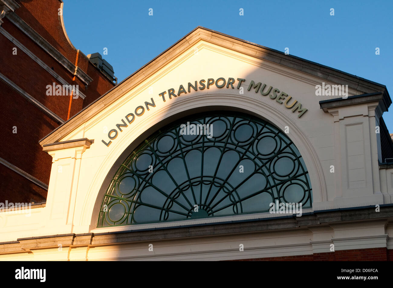 London Transport Museum, Covent Garden, London, UK Stock Photo