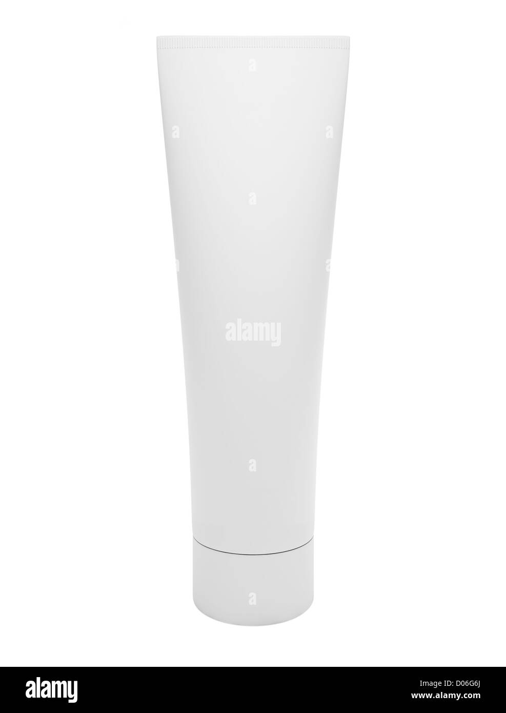 Blank cosmetic tube isolated on white background Stock Photo - Alamy