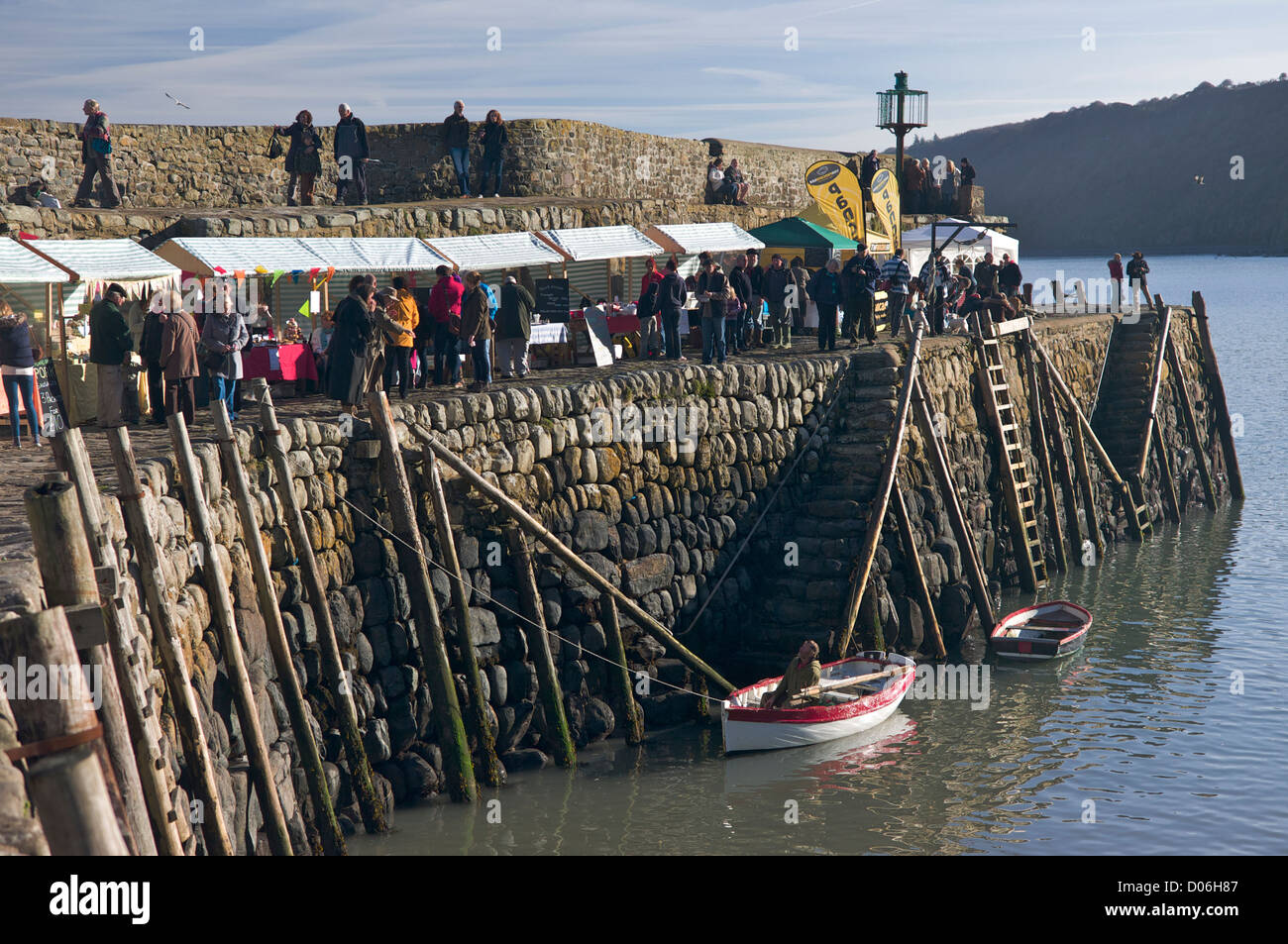 Herring Festival at Clovelly, Devon, UK Stock Photo Alamy