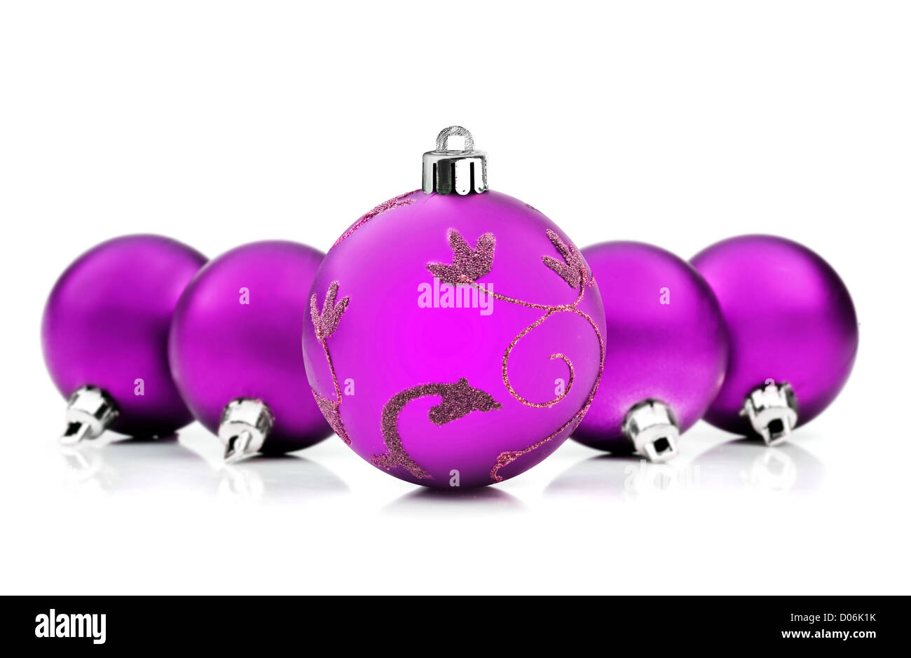 Purple baubles best sale