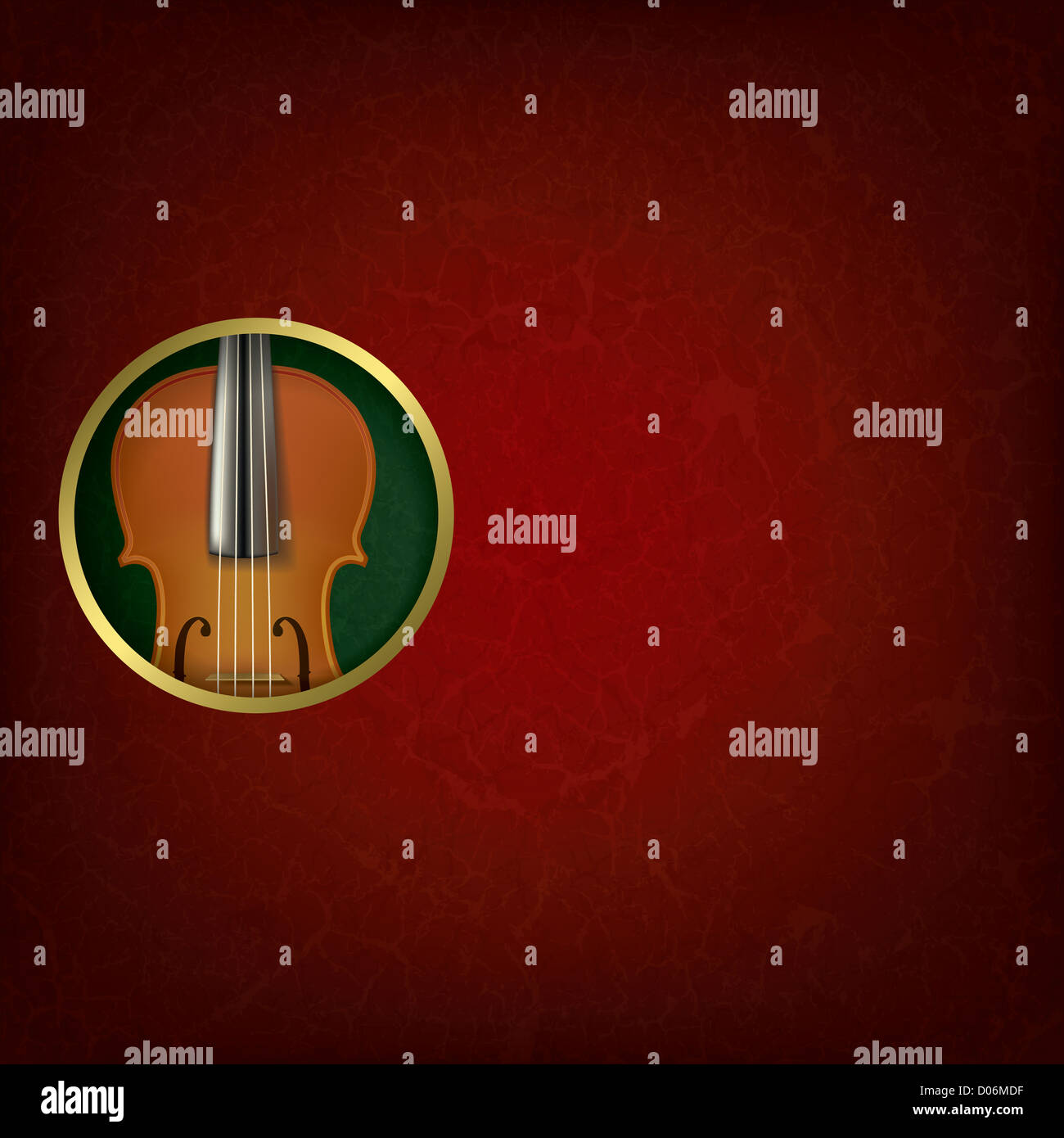 abstract grunge red music background with violin on green Stock Photo ...