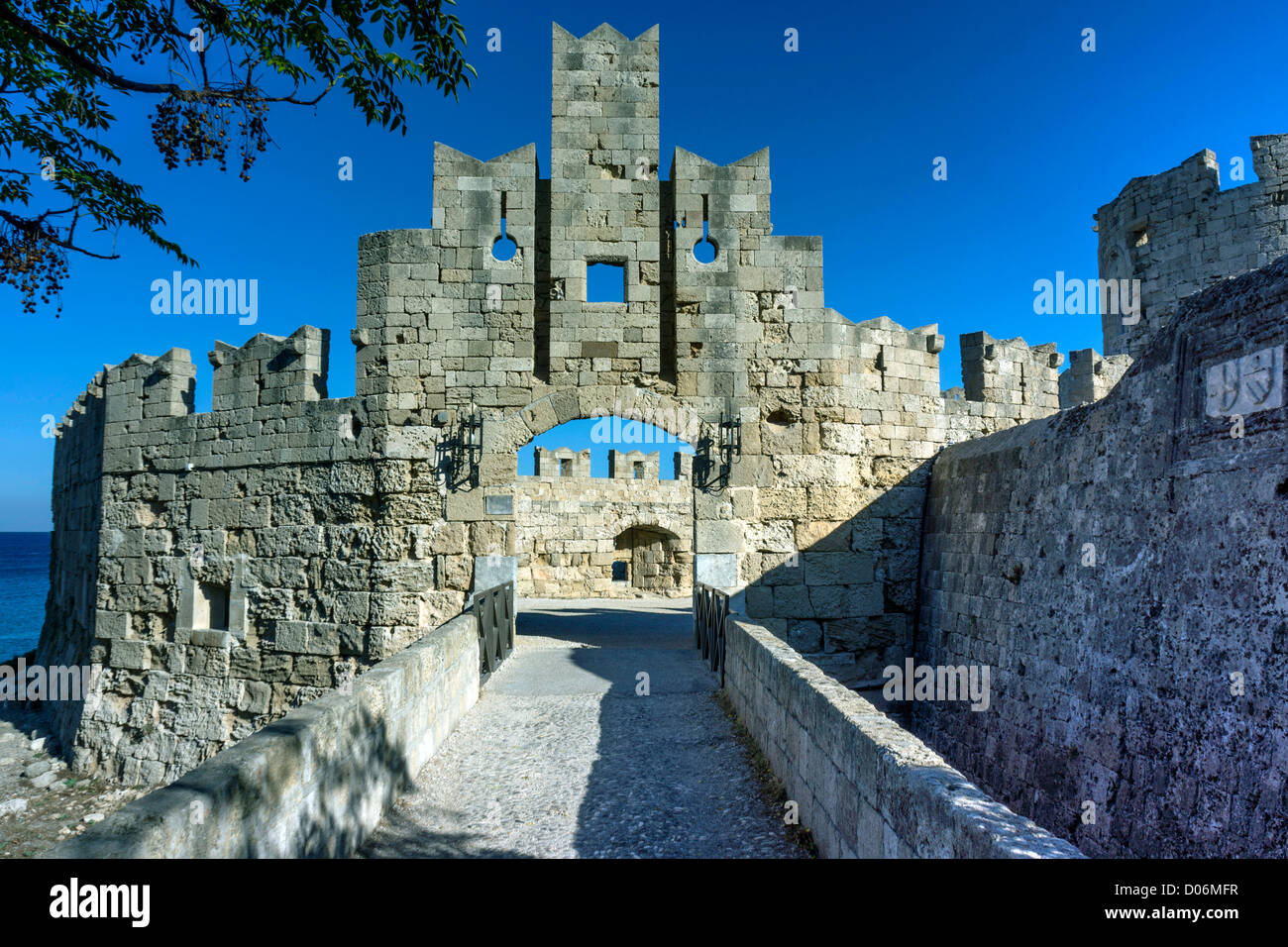 Rhodes medieval town hi-res stock photography and images - Alamy