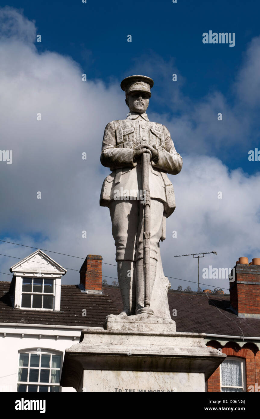 The War Memorial, Burbage, Leicestershire, UK Stock Photo