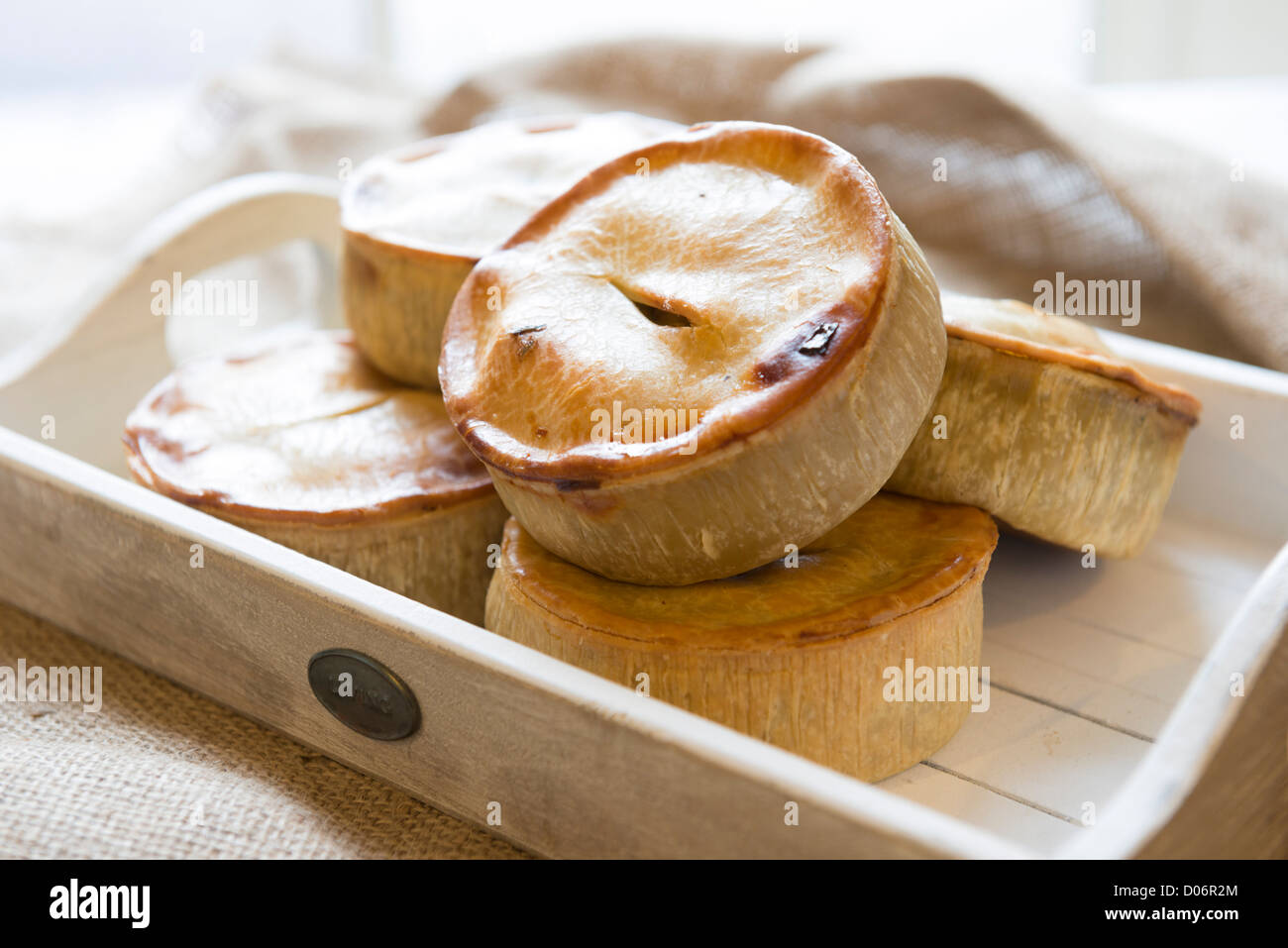 Meat pies. Stock Photo