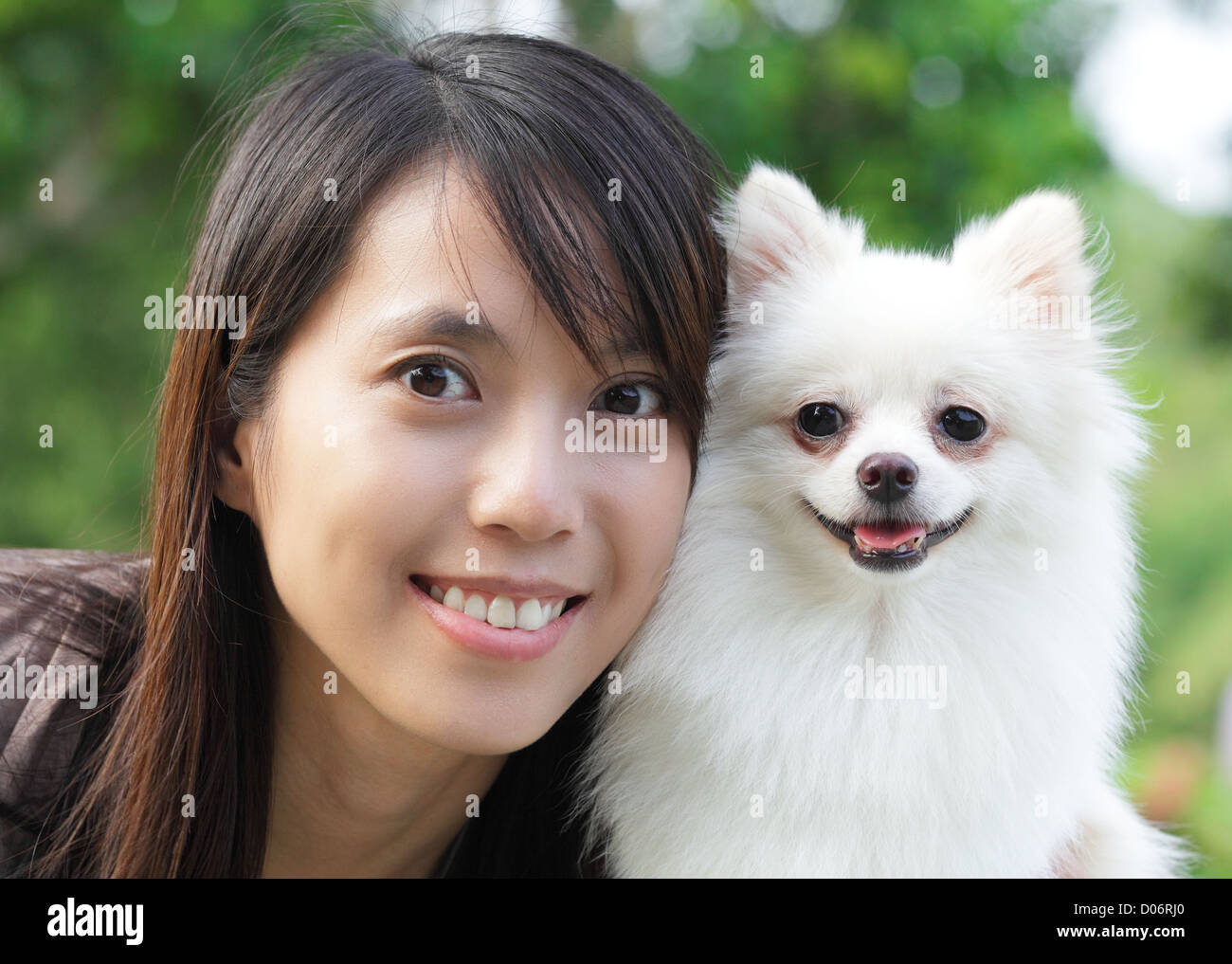 азиатка с собакой онлайн фото 13