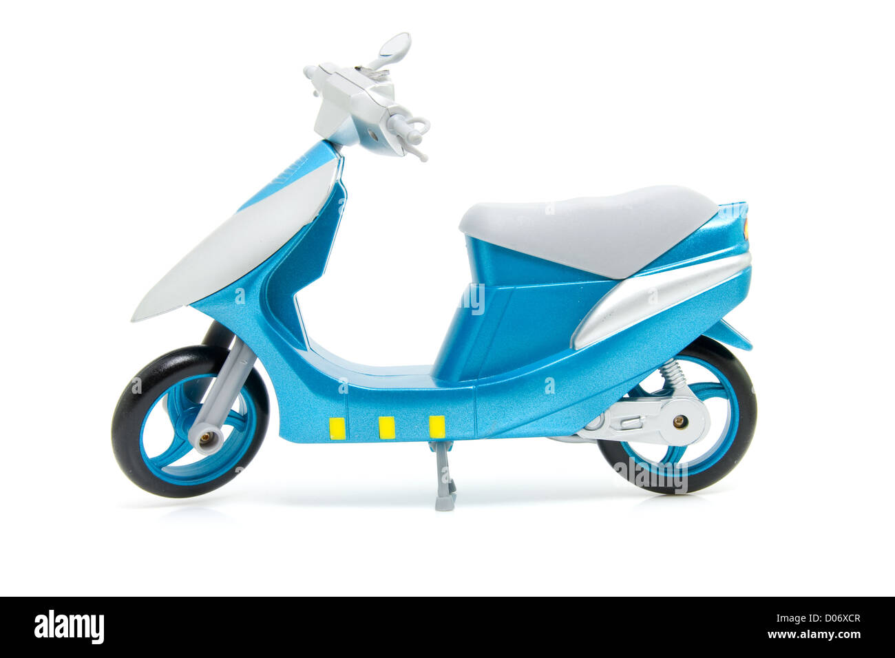 blue scooter motorcycle isolated on white background Stock Photo Alamy