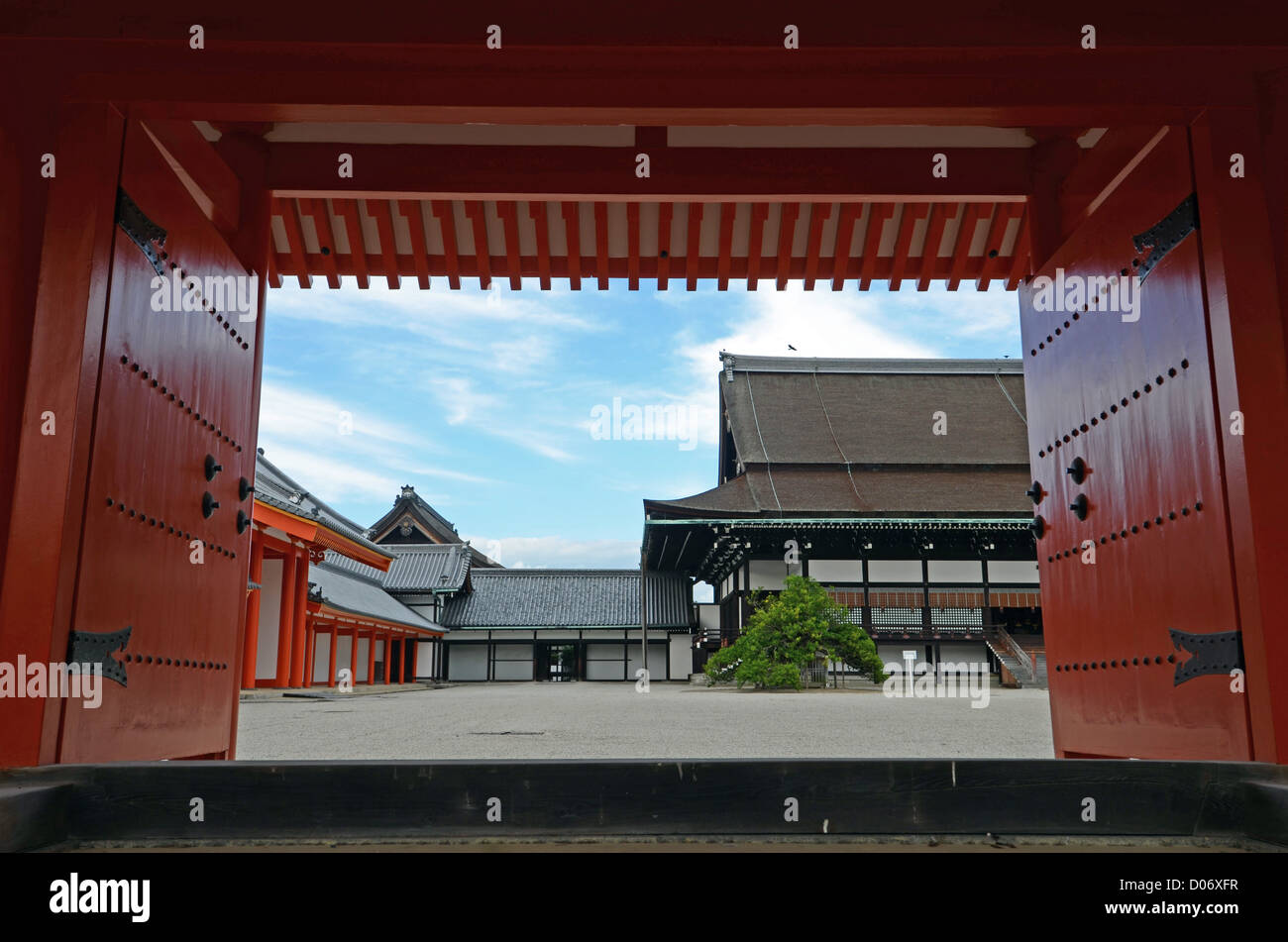 Kyoto Imperial Palace, KyÅto-gosho Stock Photo