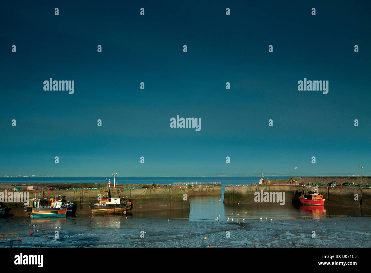 Port Seton Harbour, Port Seton, East Lothian Stock Photo Alamy