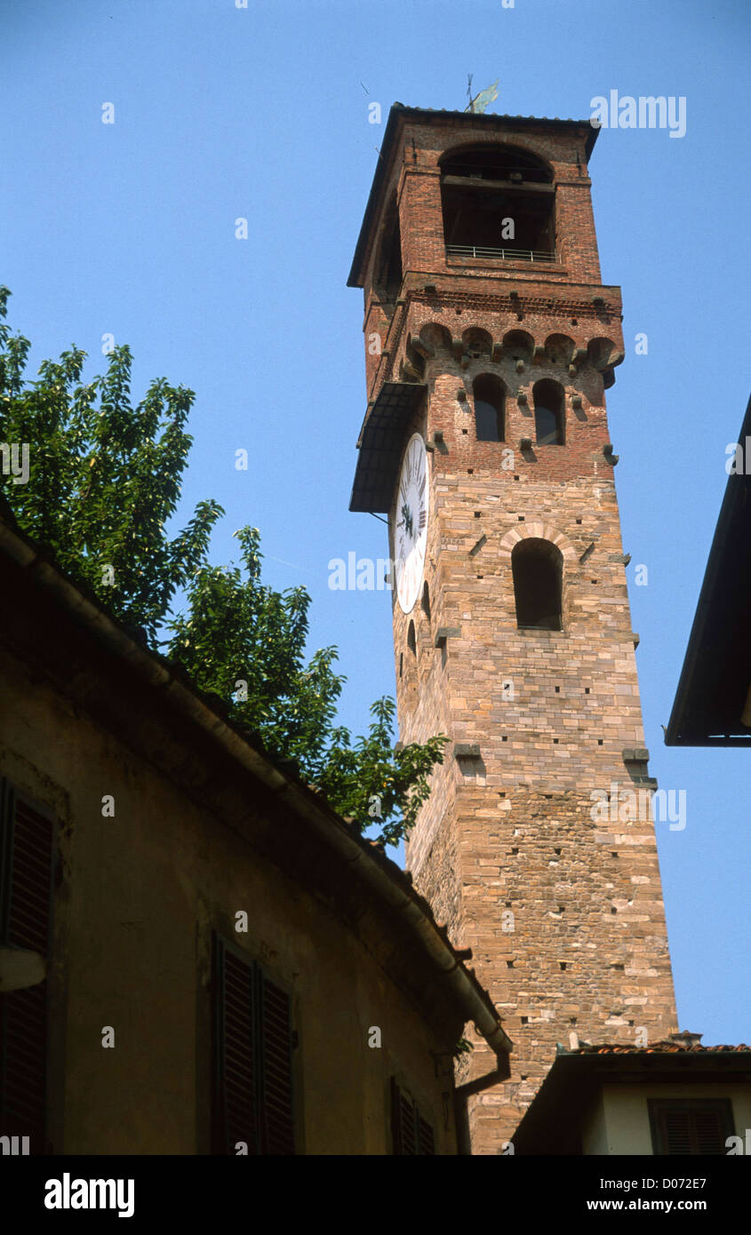 Torre del Ore  Lucca Tuscany Italy Stock Photo