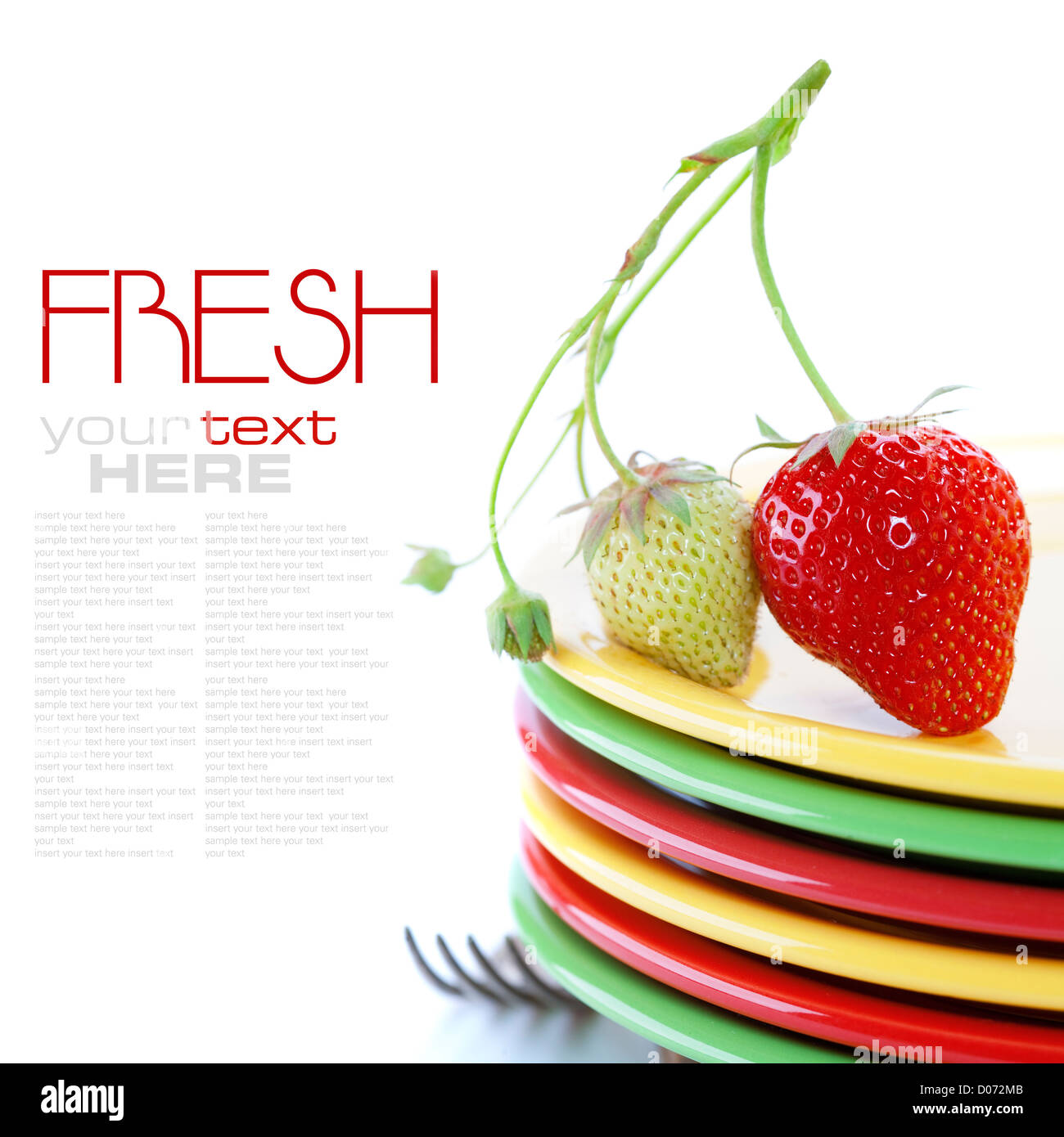 Unripe ripe strawberry hi-res stock photography and images - Alamy