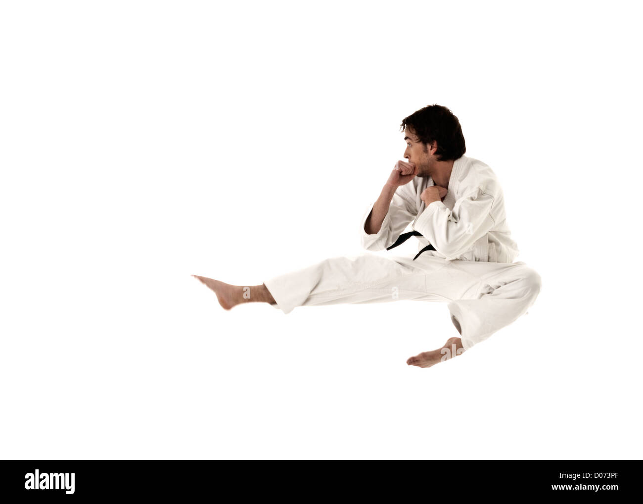 Karate Kick High Resolution Stock Photography and Images Alamy