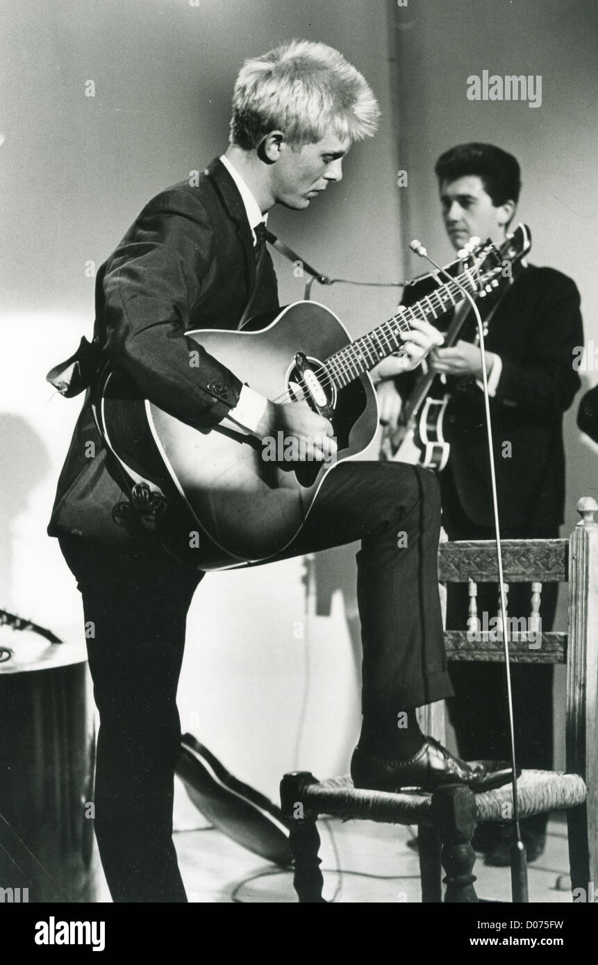 JOE BROWN  UK pop singer in 1961 Stock Photo