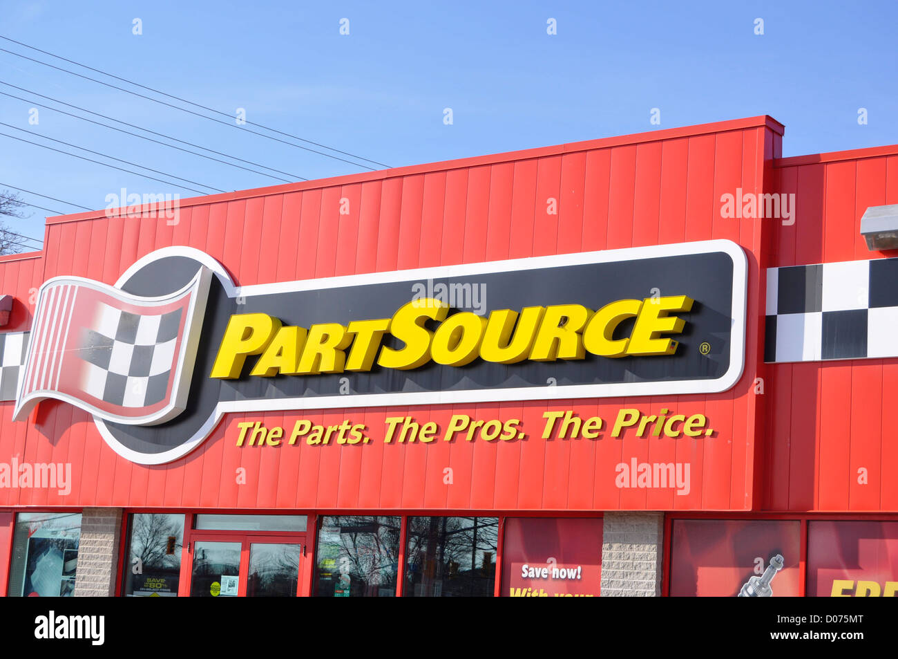 Partsource store front hires stock photography and images Alamy