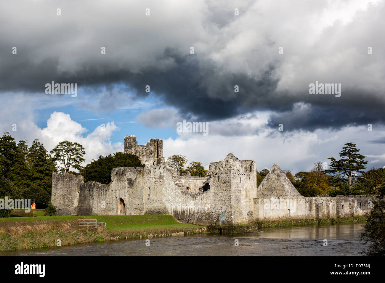 Desmond Castle, Adare Village, County Limerick, Ireland Stock Photo